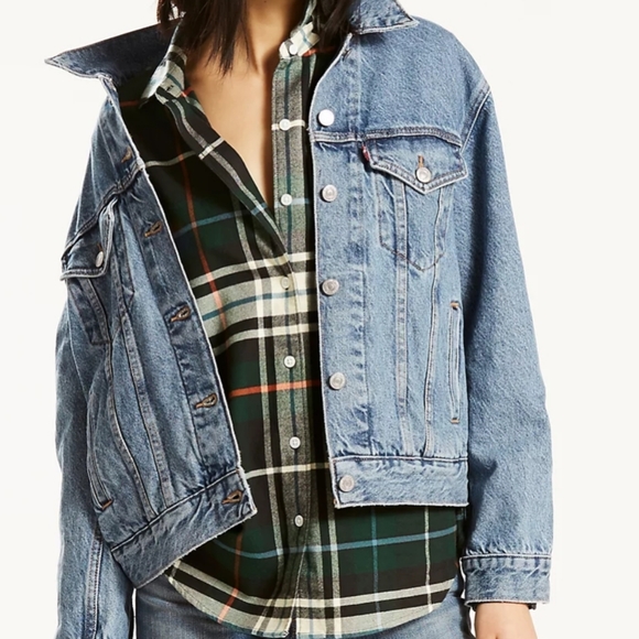 *SOLD*Levi's trucker Jean jacket Size S NWT - Picture 2 of 12